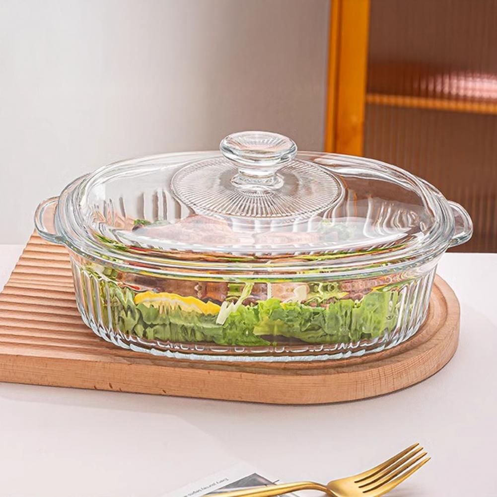 Meal Prep Glass Containers Oven Safe - Teglia da Forno in Vetro Resistente