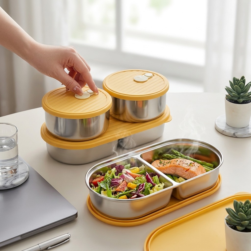 Meal Prep Meal Ideas - Set di Contenitori per Pranzo in