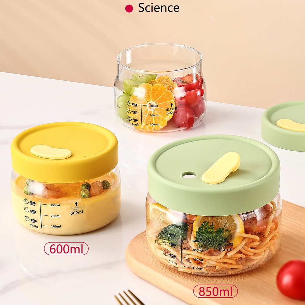 Meal Prep Glass Containers Oven Safe - Contenitore per alimenti in vetro da