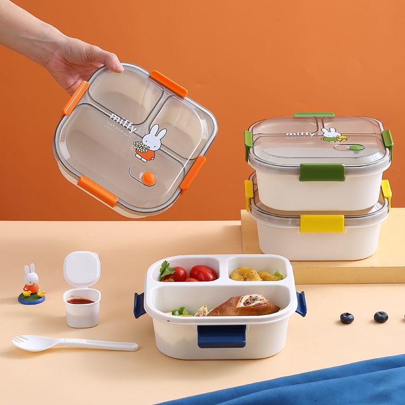 Meal Prep No Microwave - Contenitore per il pranzo Kawaii Miffy