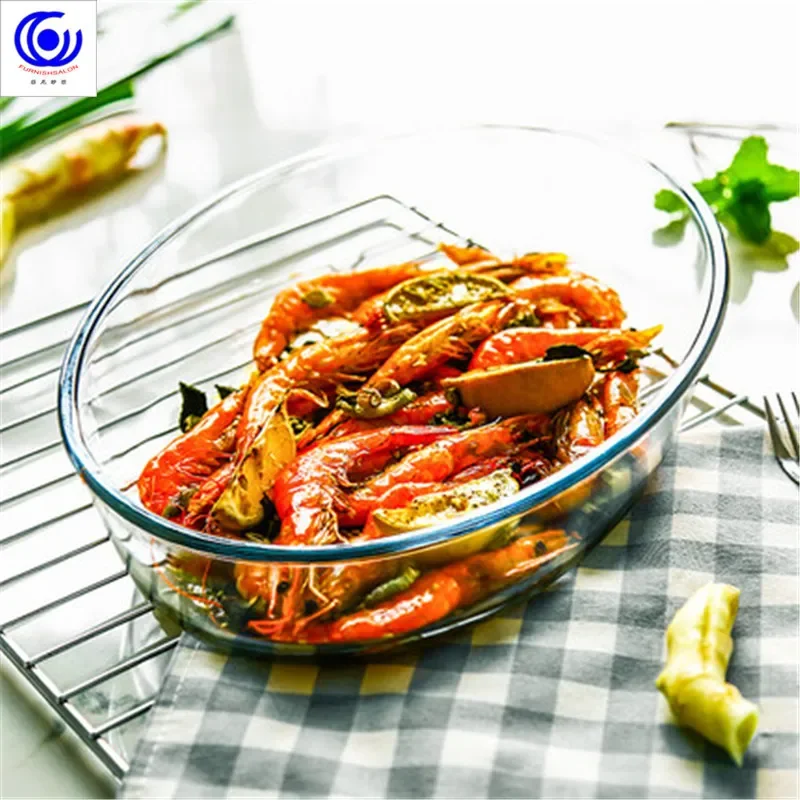 Meal Prep Glass Containers Oven Safe - Teglia da forno in vetro temperato