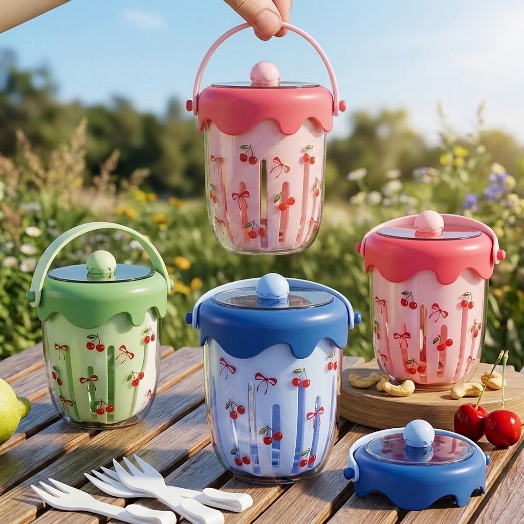 Meal Prep Meal Ideas - Contenitori in Plastica per Overnight Oats