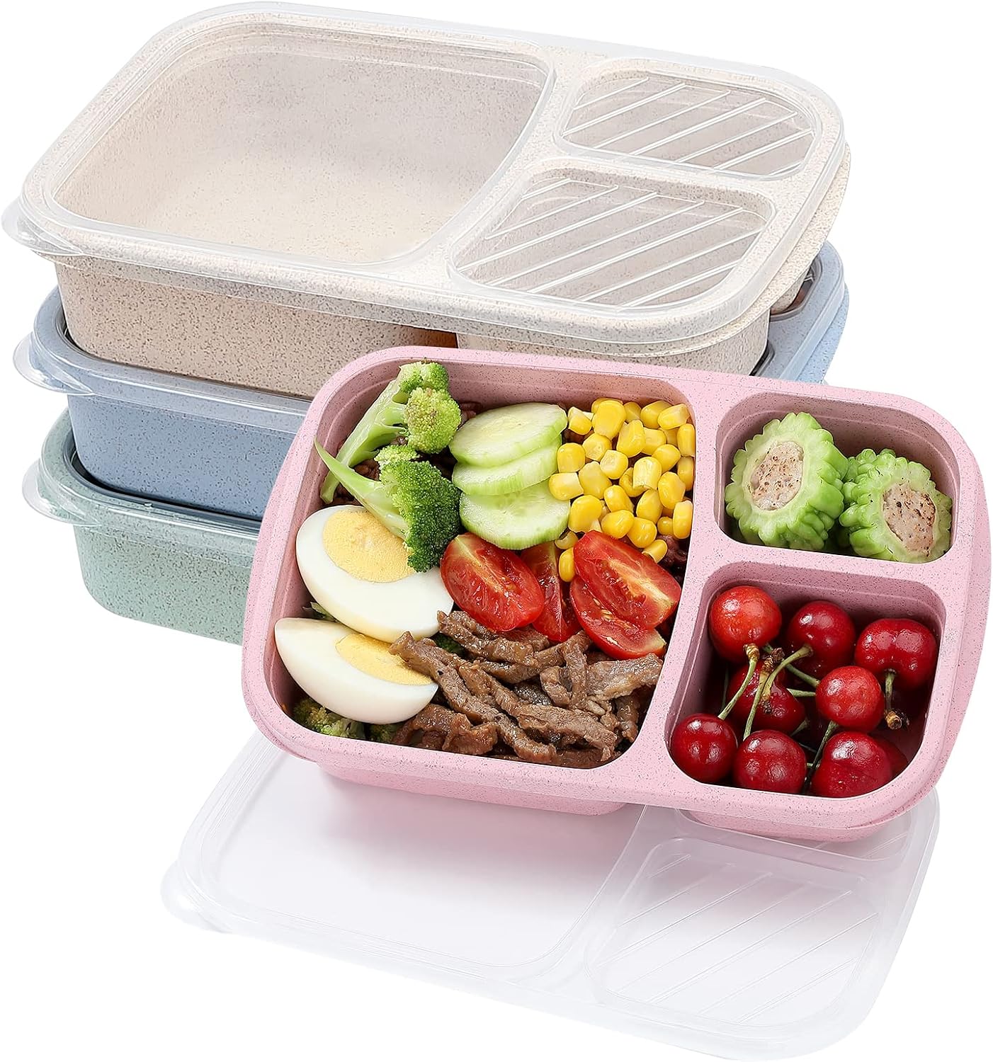 Meal Prep No Microwave - Set da 4 contenitori per il