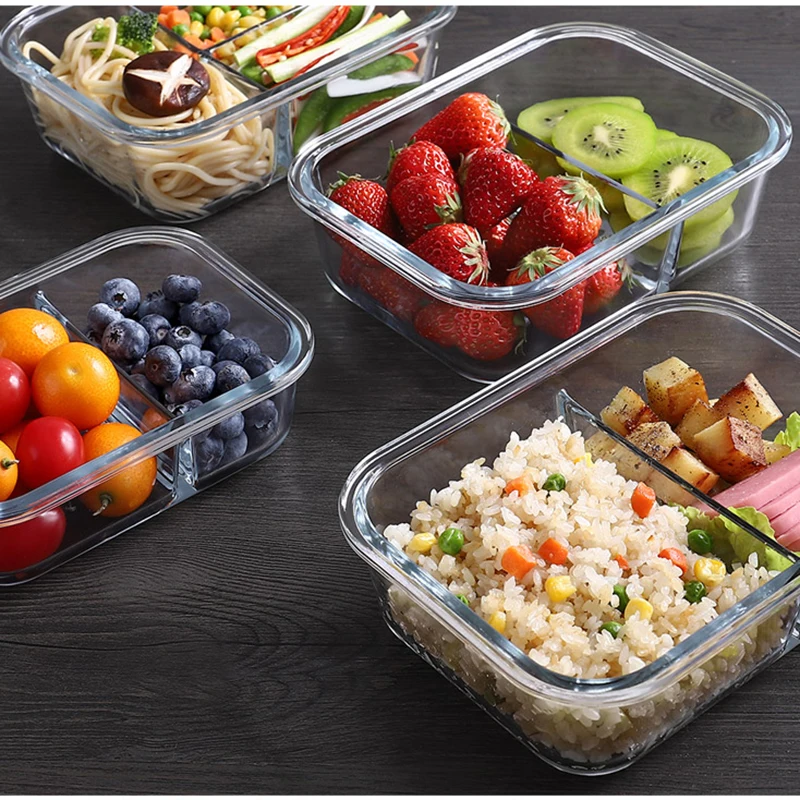 Scatola per il pranzo in vetro - Meal Prep Glass Containers Oven Safe recensione e prezzo