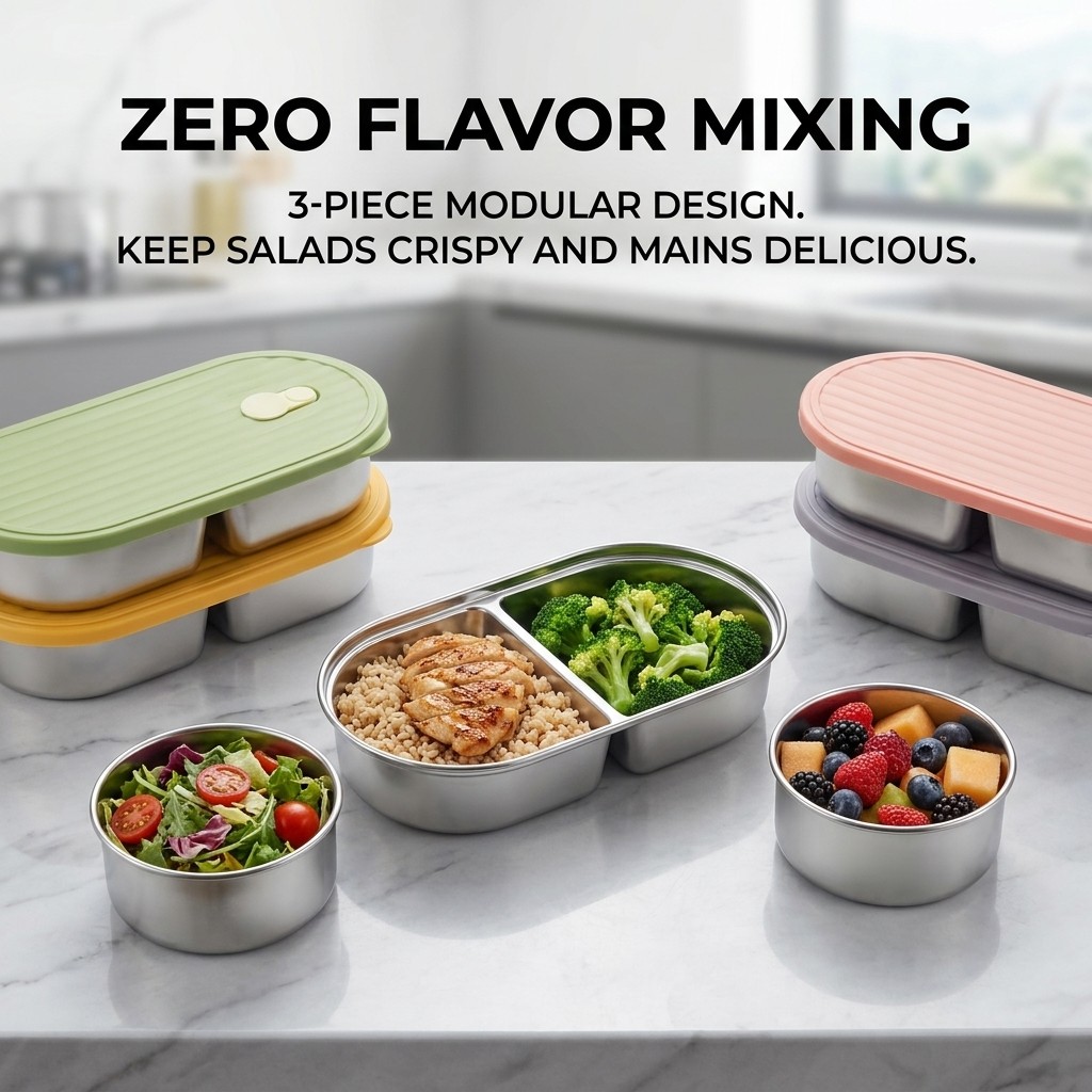 Set di Contenitori per Pranzo  - Meal Prep Meal Ideas recensione e prezzo