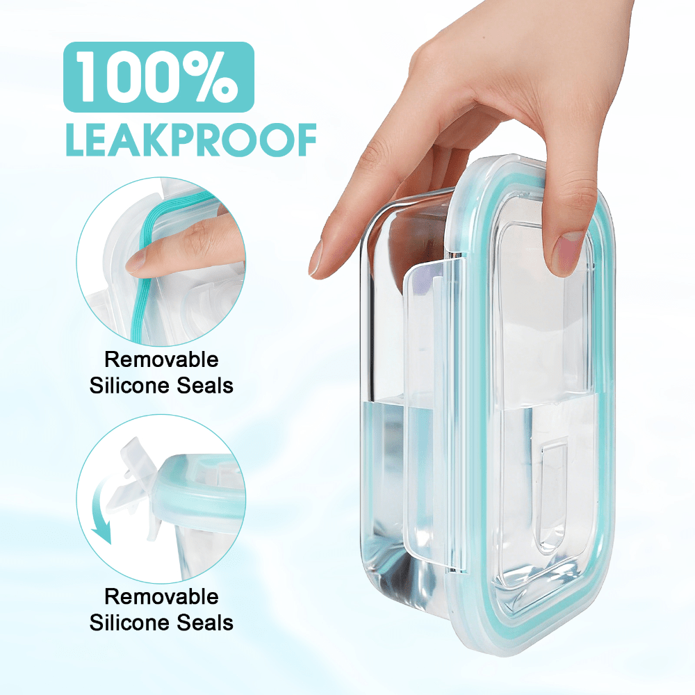 Contenitori in vetro per alime - Meal Prep Glass Containers Oven Safe recensione e prezzo