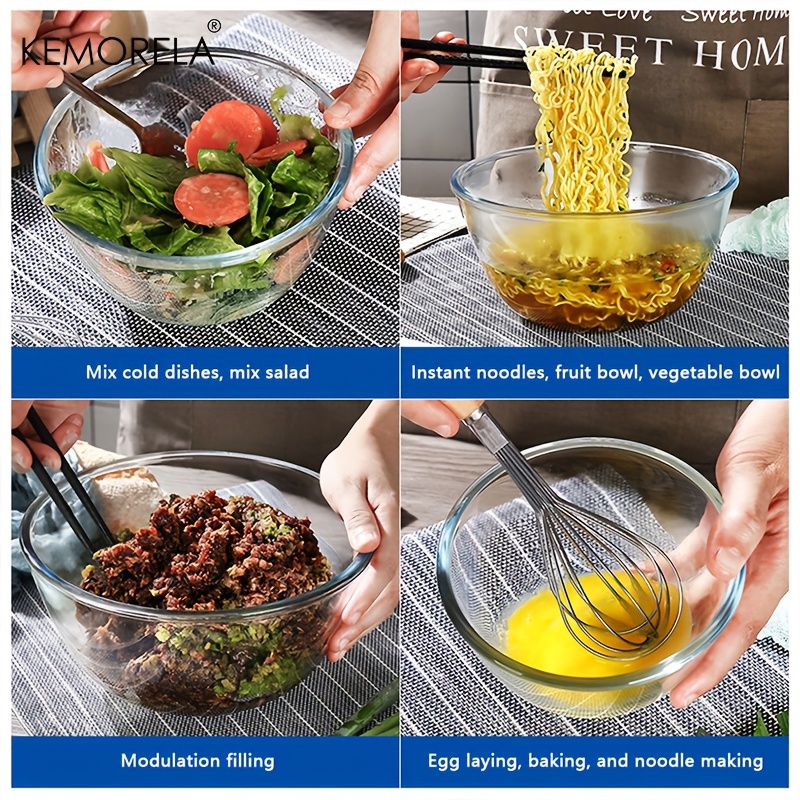 Ciotola per miscelazione profo - Meal Prep Glass Containers Oven Safe recensione e prezzo