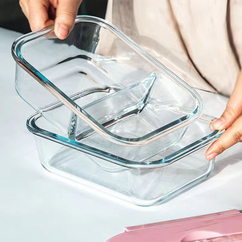 Scatola per il pranzo di alta  - Meal Prep Glass Containers Oven Safe recensione e prezzo