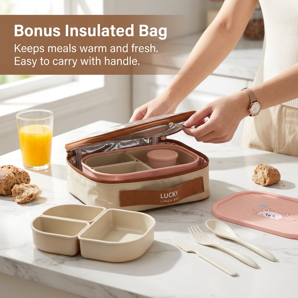 Carino Contenitore per Pranzo  - Meal Prep Meal Ideas recensione e prezzo