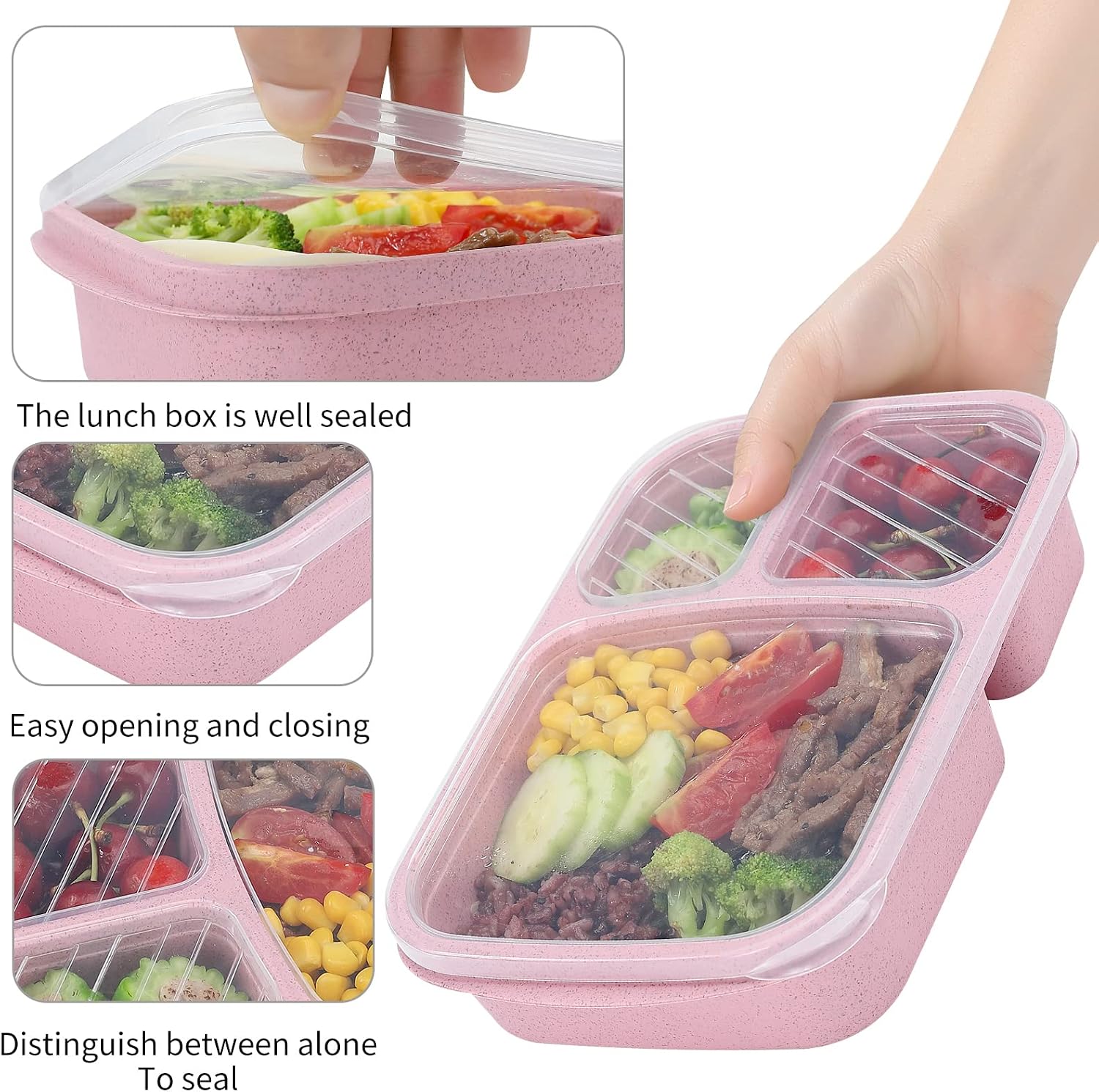 Set da 4 contenitori per il pr - Meal Prep No Microwave recensione e prezzo