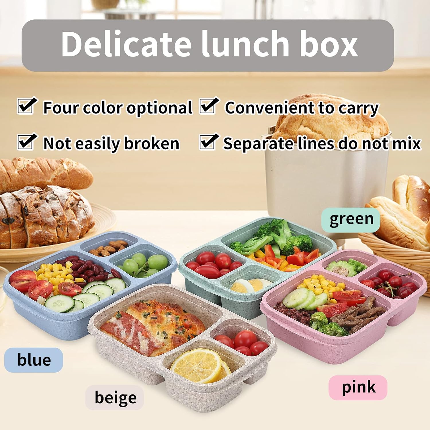 Set da 4 contenitori per il pr - Meal Prep No Microwave recensione e prezzo